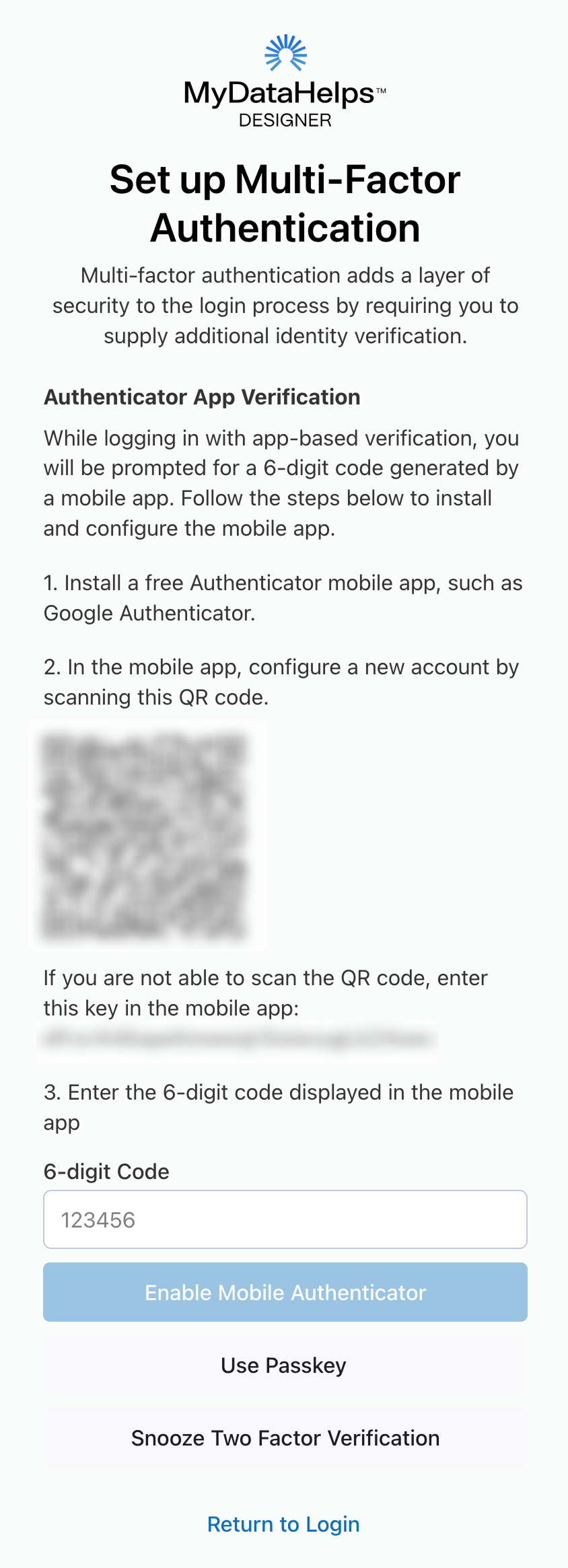 Managing Your Account